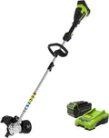 40V 8" Brushless Edger, 4.0Ah USB Battery and Charger Included