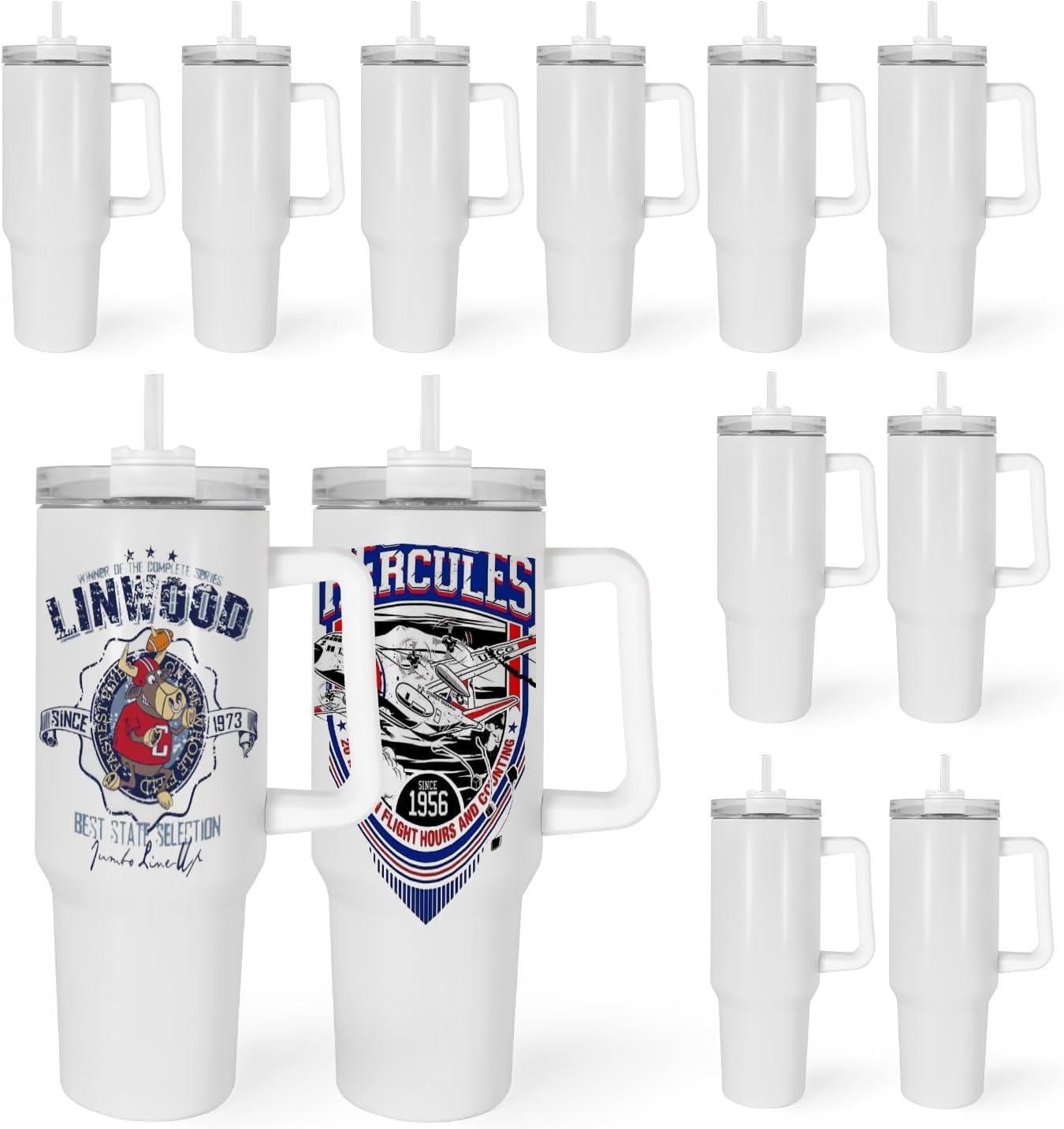 40 oz sublimation glass